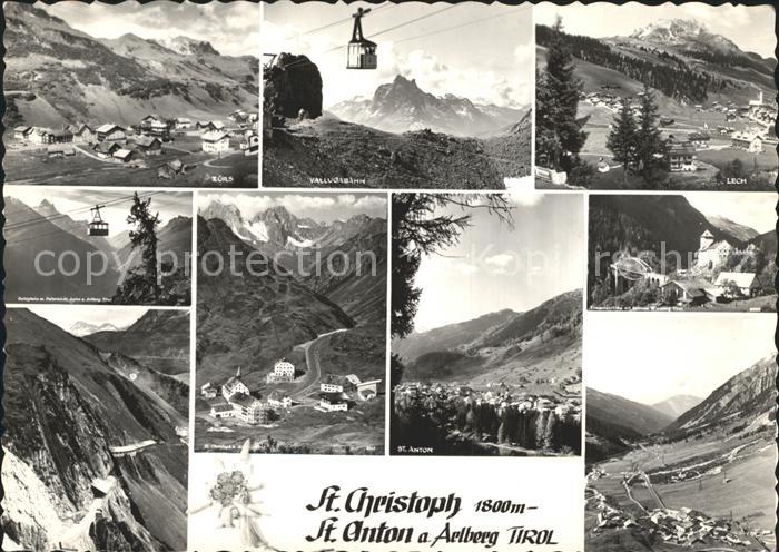 St Anton Arlberg Sankt Christoph Vallugabahn Zuerd