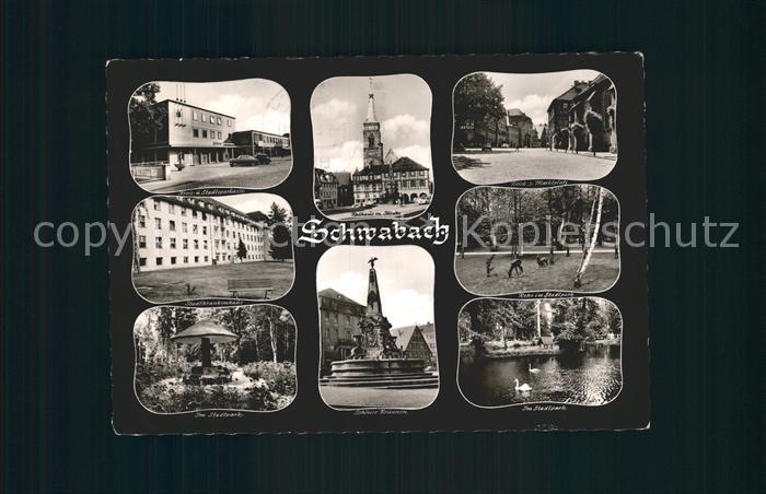 Schwabach Kreis- und Stadtsparkasse Rathaus Kirche