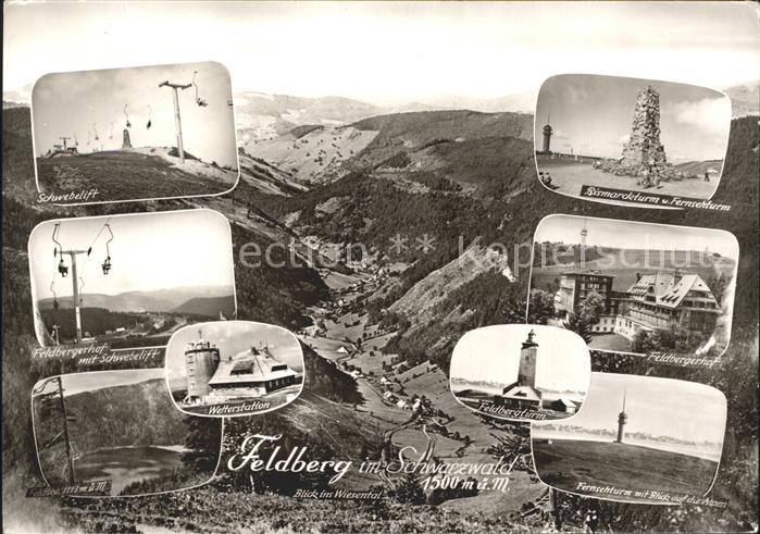 Feldberg Schwarzwald Feldbergerhof Schwebelift Bismarckturm