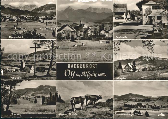 Oy Bad Mittelberg Oberallgaeu Bayern Alpspitze Dorfstrasse Mittelberg