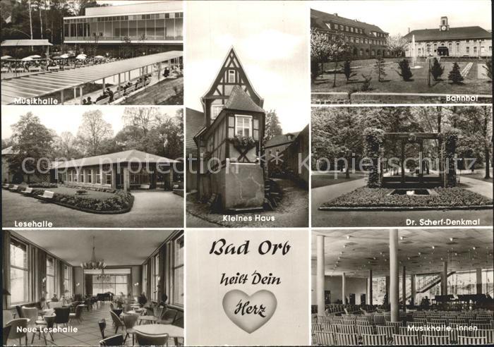Bad Orb Lesehalle Musikhalle Kleines Haus Bahnhof