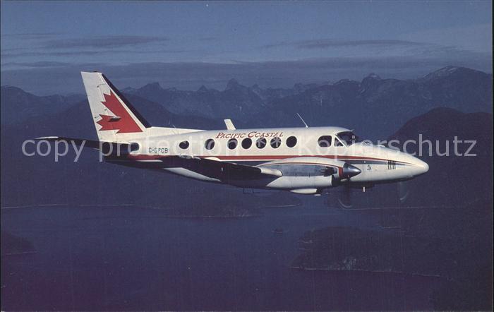 Flugzeuge Zivil Pacific Coastal Airlines Beechcraft King Air 100 C-GPCB MSN B-45