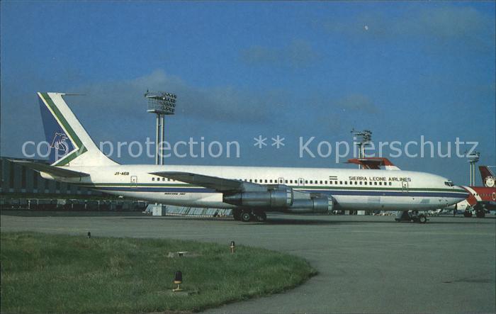 Flugzeuge Zivil Sierra Leone Airlines Boeing 707-323C JY-AEB