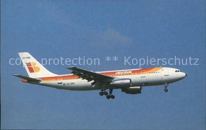 Flugzeuge Zivil Iberia Airbus Industrie A300B4-120 EC-DNQ