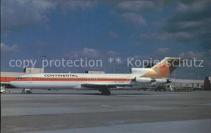 Flugzeuge Zivil Continental Airlines Boeing 727-227 N448BN