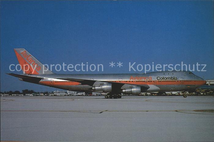 Flugzeuge Zivil Avianca Colombia Boeing 747-123 N9664 c/n 20103/65