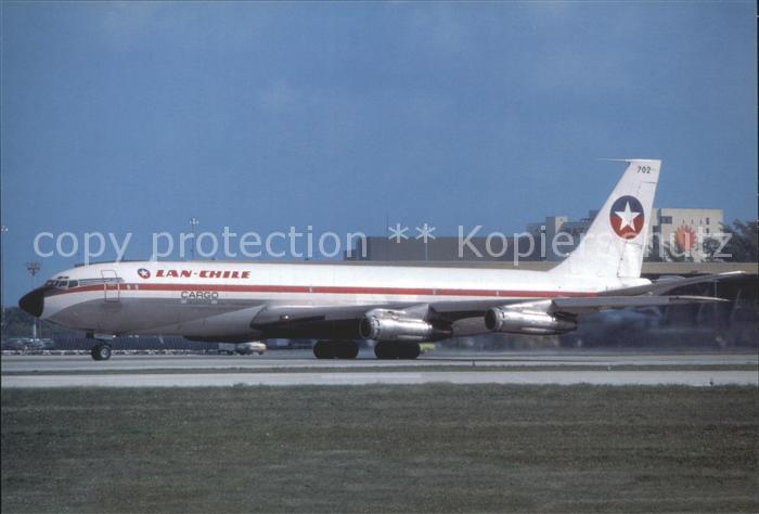 Flugzeuge Zivil Lan Chile Cargo B-707-385C CC-CEB c/n 19000