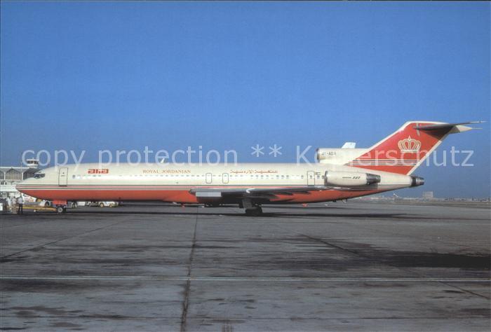 Flugzeuge Zivil ALIA B-727-2D3 JY-ADR c/n 20885