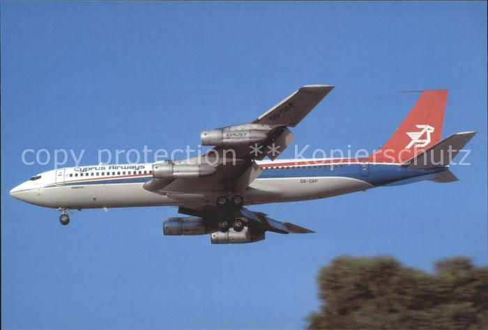 Flugzeuge Zivil Cyprus Airways B-707-123 5B-DAP c/n 17635