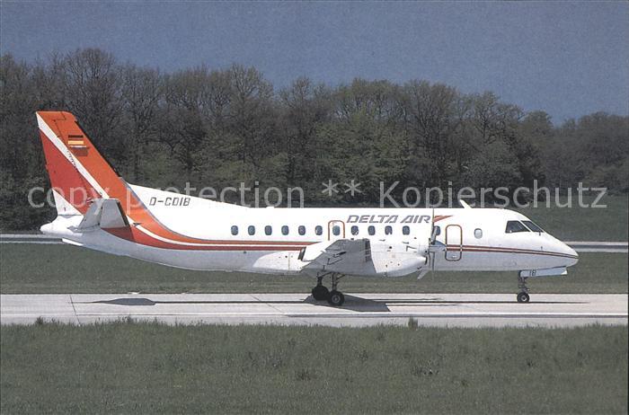 Flugzeuge Zivil Delta Air Saab 340 D-CDIB