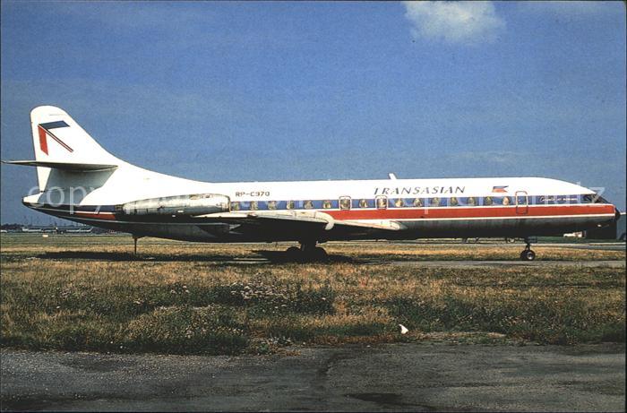 Flugzeuge Zivil Transasian Caravelle 10B3 RP-C970