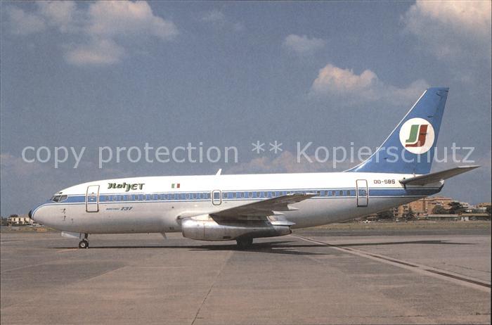 Flugzeuge Zivil Italjet Boeing 737 OO-SBS