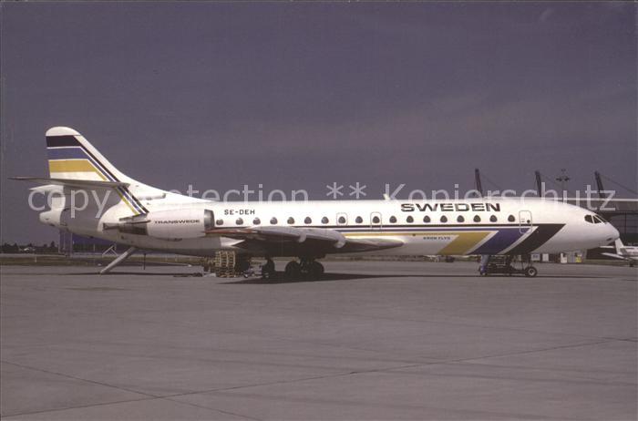 Flugzeuge Zivil Sweden Caravelle 10B3 SE-DEH C/N 188