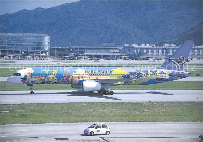 Flugzeuge Zivil Cebu Pacific Air City of Manila Boeing 757-236 RP-C2714