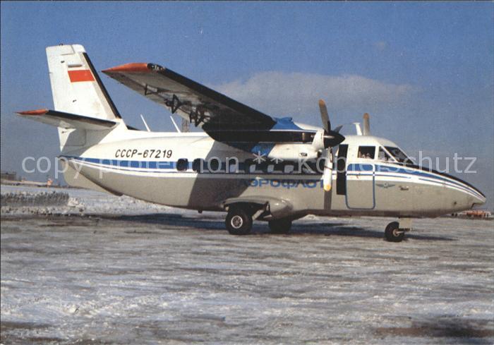 Flugzeuge Zivil Let L-410.MU CCCP-67219 Aeroflot