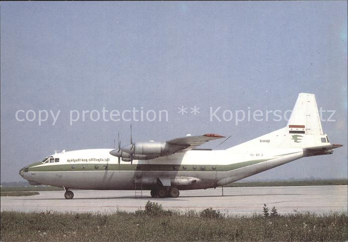 Flugzeuge Zivil Iraqi Airways Antonov AN-12 YI-AFJ