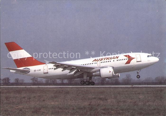 Flugzeuge Zivil Austrian Airlines Airbus A-310-324 OE-LAA