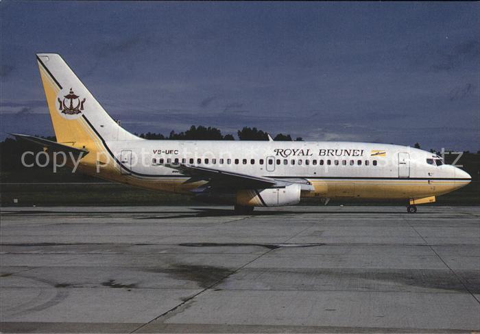 Flugzeuge Zivil Royal Brunei Boeing 737-2M6 V8-UEC c/n 21138/442