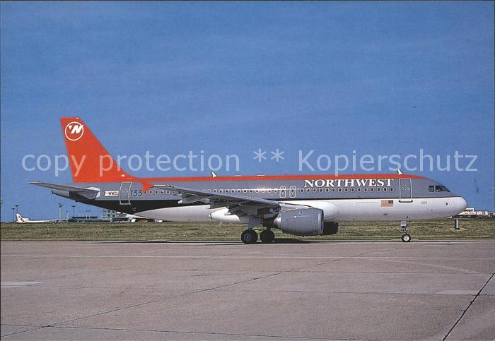 Flugzeuge Zivil Northwest Airbus A-320 F-WWDL