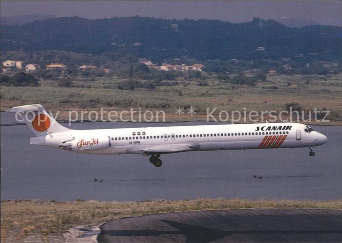 Flugzeuge Zivil Scanair MD-83 SE-DPH c/n 49663/1437