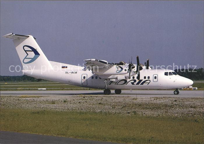 Flugzeuge Zivil Adria Airways De Havilland DHC-7-102 Dash 7 SL-ACB c/n 92