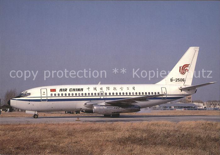 Flugzeuge Zivil Air China Boeing 737-2T4 B-2506 c/n 23272/1093