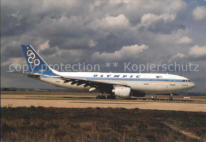 Flugzeuge Zivil Olympic Airbus A-300-B4 SX-BEB