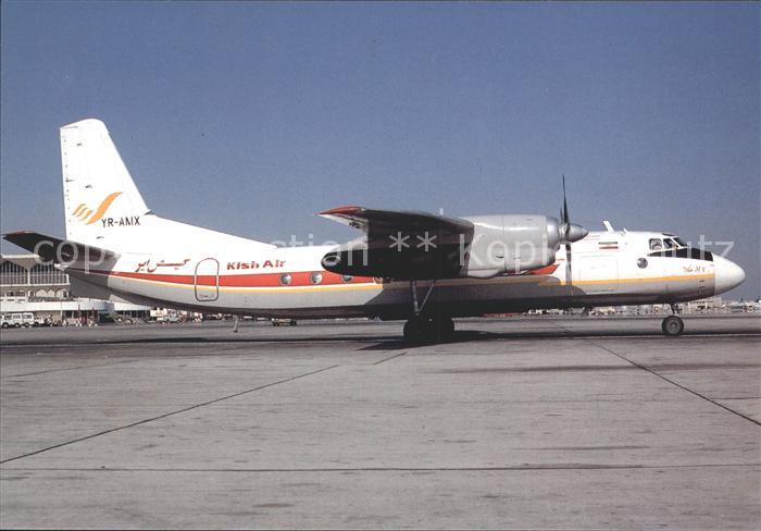 Flugzeuge Zivil Kish Air Antonov AN-24 YR-AMX
