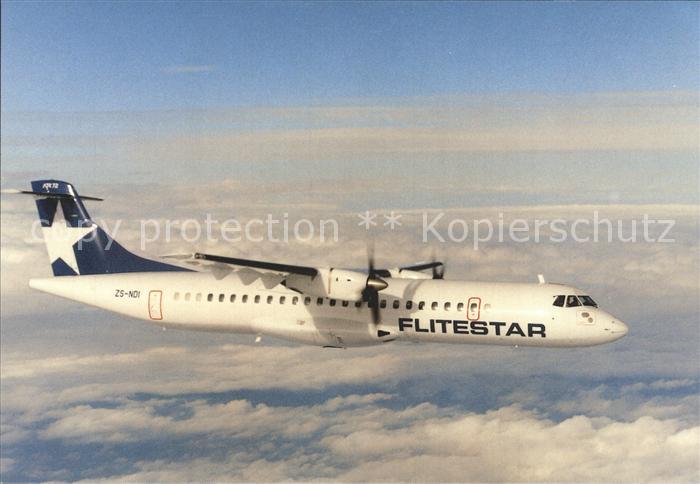 Flugzeuge Zivil Flitestar ATR-72-102 CN 204