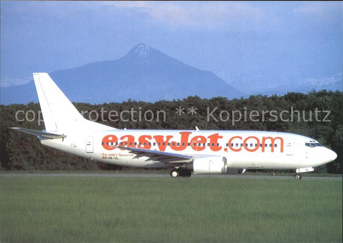 Flugzeuge Zivil Easyjet Switzerland SA Boeing 737-36M HB-IIL