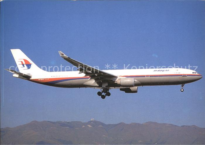Flugzeuge Zivil Malaysia Airlines A330-322 9M-MKZ c/n 096