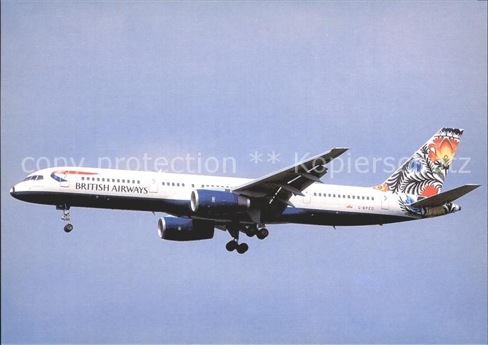 Flugzeuge Zivil British Airways B757-236 G-BPED c/n 25059/363
