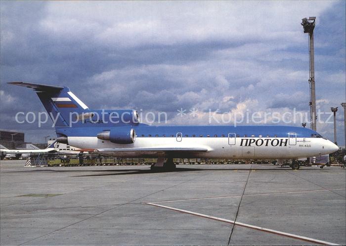 Flugzeuge Zivil Proton YAK-42D RA-42434 c/n 4520424305017