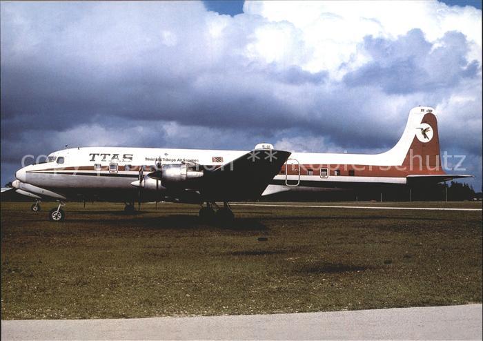 Flugzeuge Zivil TTAS DC-6B 9Y-TEF c/n 44424