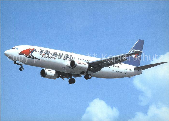 Flugzeuge Zivil Travel Service Boeing 737-400
