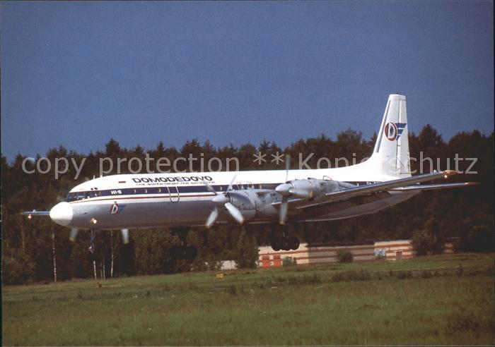 Flugzeuge Zivil Domodedovo Airlines IL-18D