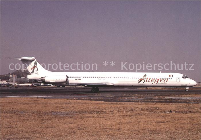 Flugzeuge Zivil Allegro McDonnell Douglas MD-83 XA-SWW c/n 49848/1592