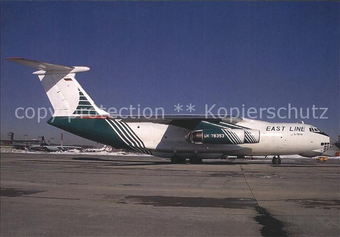 Flugzeuge Zivil East Line Ilyushin 76TD UK 76353 c/n 1023414454