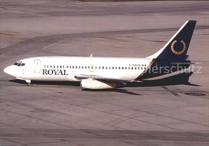 Flugzeuge Zivil Royal Boeing 737-242C C-FNAQ c/n 20455/254