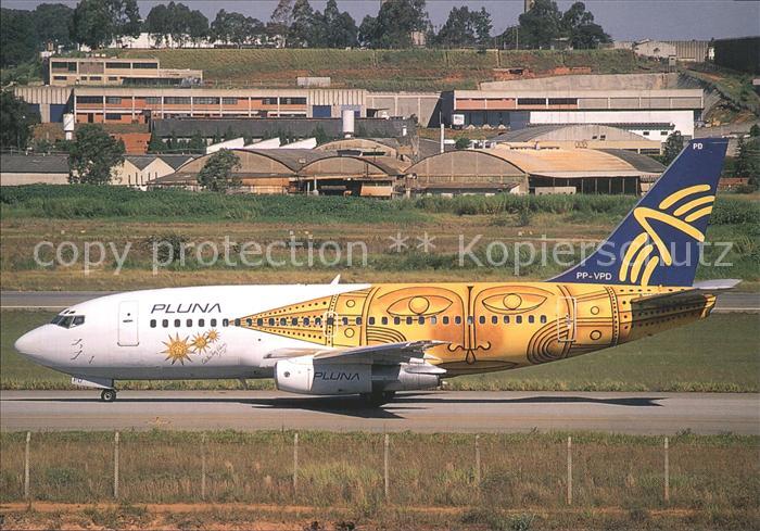 Flugzeuge Zivil Pluna Uruguay Boeing 737-2Q8 PP-VPD c/n 21518/522