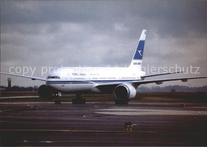 Flugzeuge Zivil Kuwait Airways B777-269 9K-AOA