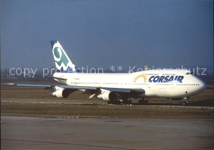 Flugzeuge Zivil Corsair B747-312 F-GSUN c/n 23030/593