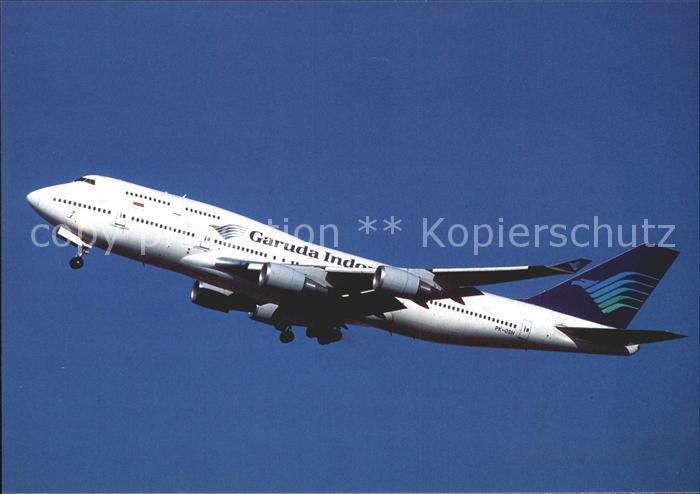 Flugzeuge Zivil Garuda Indonesia B747-4U3 PK-GSH c/n 25705/1029
