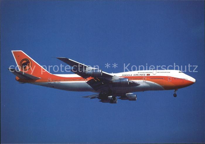 Flugzeuge Zivil TAAG Angola Airlines B747-312 D2-TEA c/n 23410/653