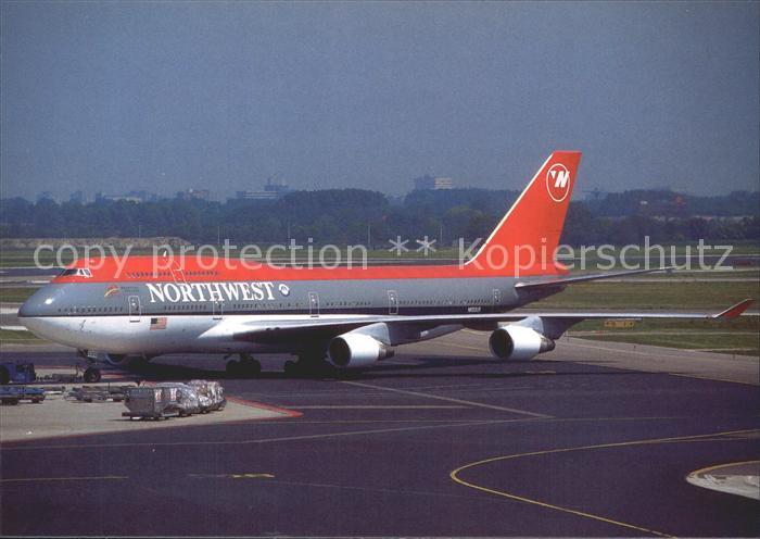 Flugzeuge Zivil Northwest Airlines B747-451 N669US c/n 24224/803