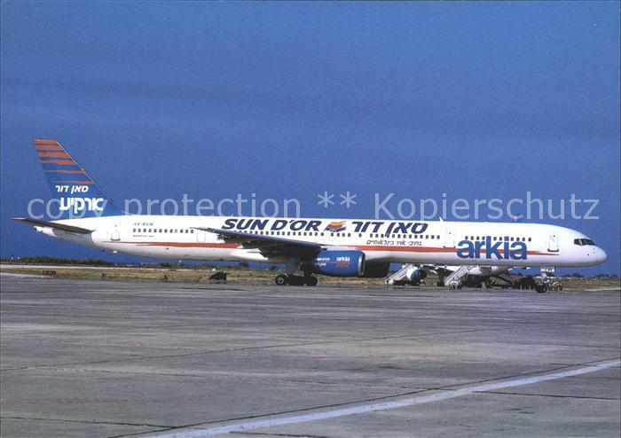 Flugzeuge Zivil Sun d OR Boeing B757-300 4X-BAW
