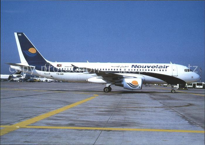 Flugzeuge Zivil Noubelair Airbus A320 TS-INB