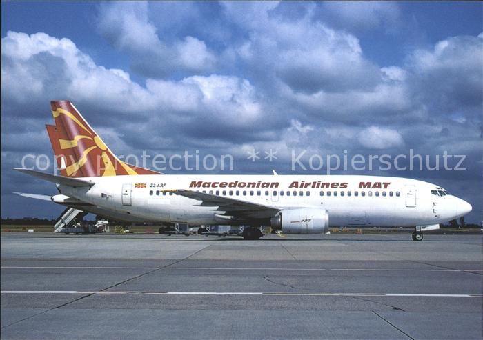 Flugzeuge Zivil Macedonian Airlines Boeing B737-300 Z3-ARF