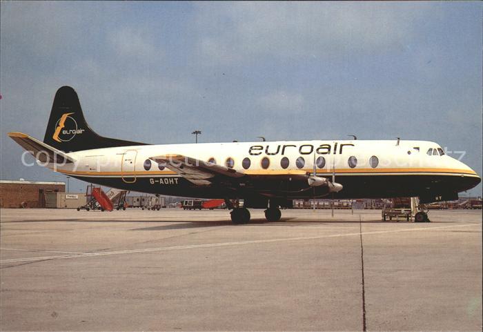 Flugzeuge Zivil Euroair G-AOHT V.802 Viscount c/n 168