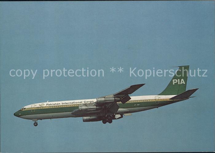 Flugzeuge Zivil Pakistan International Cargo Boeing 707